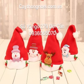 Mũ đội Noel bằng nỉ