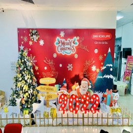 Tiểu cảnh trang trí Noel (mẫu 03)