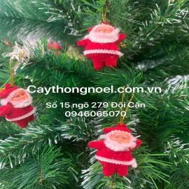 Ông già Noel treo cây (túi 6 ông)