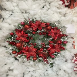 Vòng Nguyệt quế Noel trang trí 60 Cm