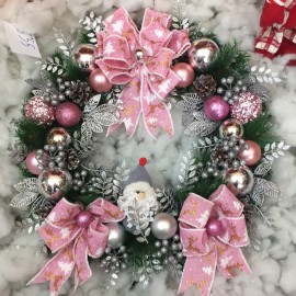 Vòng nguyệt quế Noel độc đáo